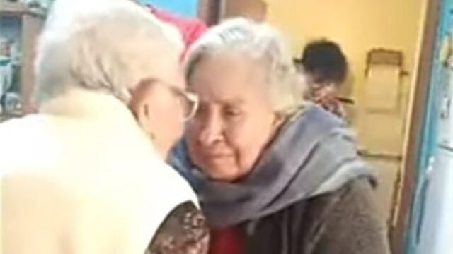 Hermanas se reencuentran tras más de un año de pandemia