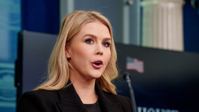 Karoline Leavitt, secretaria de prensa de Estados Unidos