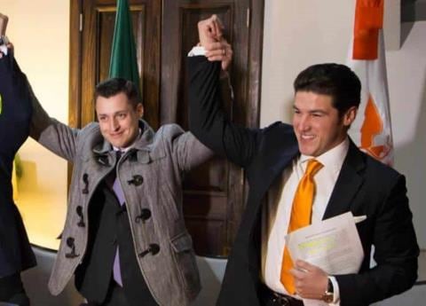 Se caliente la lucha por la gubernatura de Nuevo León. En la foto, Luis Donaldo Colosio y Samuel García