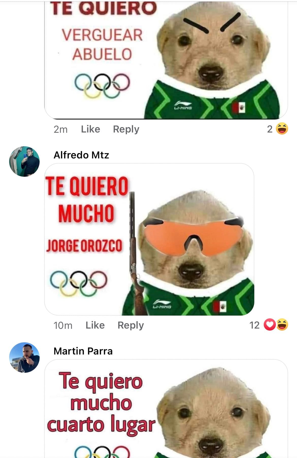 Meme perro 'te quiero mucho'