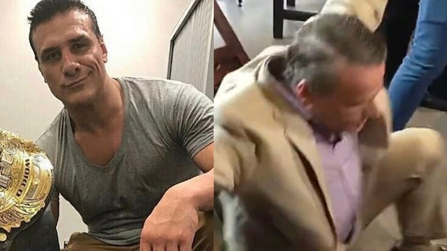 Alberto Del Río y Alfredo Adame