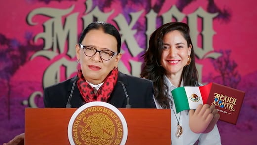 Rosa Icela Rodríguez reconoce a Claudia Curiel por organizar México Canta 2