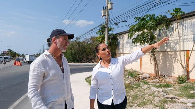 Mara Lezama inicia instalación de cableado subterráneo en Quintana Roo