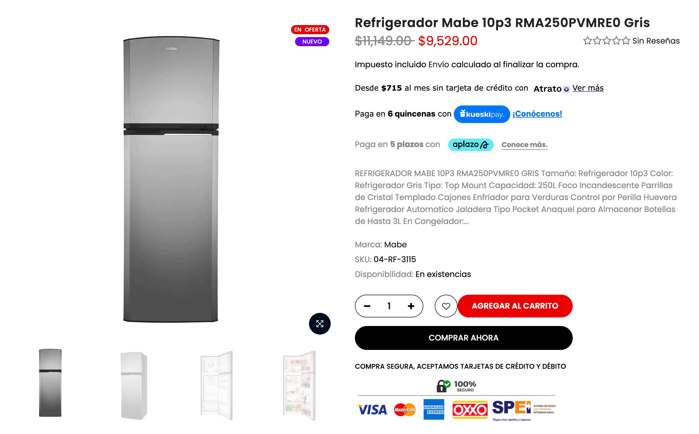 OFERTAS EN REFRIGERADORES HOT SALE 2023