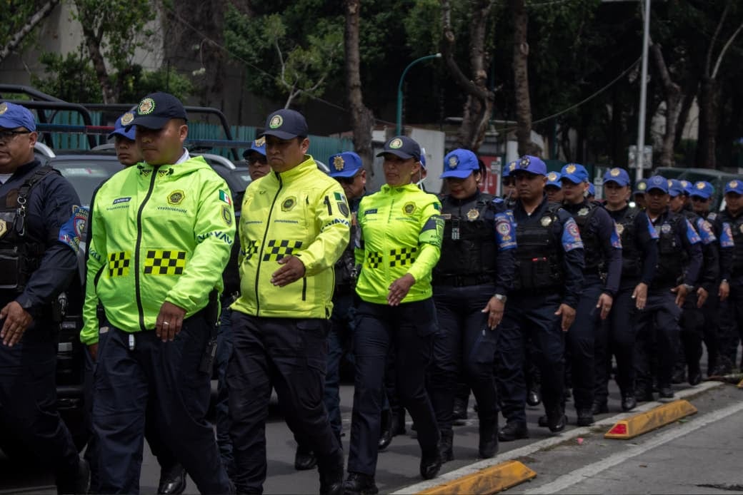 Ale Rojo de la Vega encabeza operativo de seguridad.