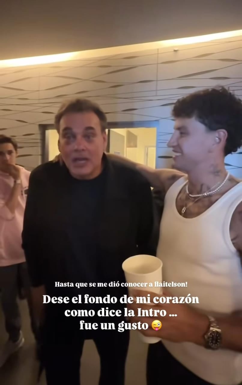 Igor Lichnovsky comparte la insólita reacción de David Faitelson al encontrárselo en Supernova
