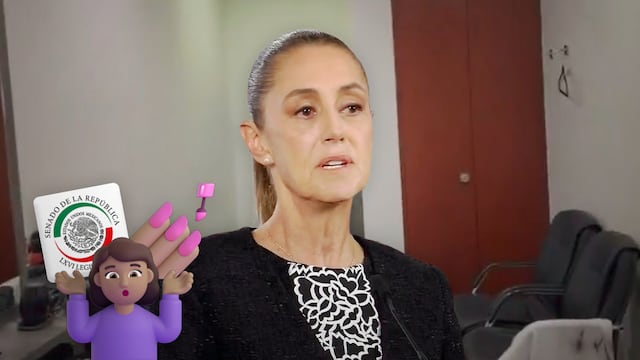 Claudia Sheinbaum habla del salón de belleza en Senado