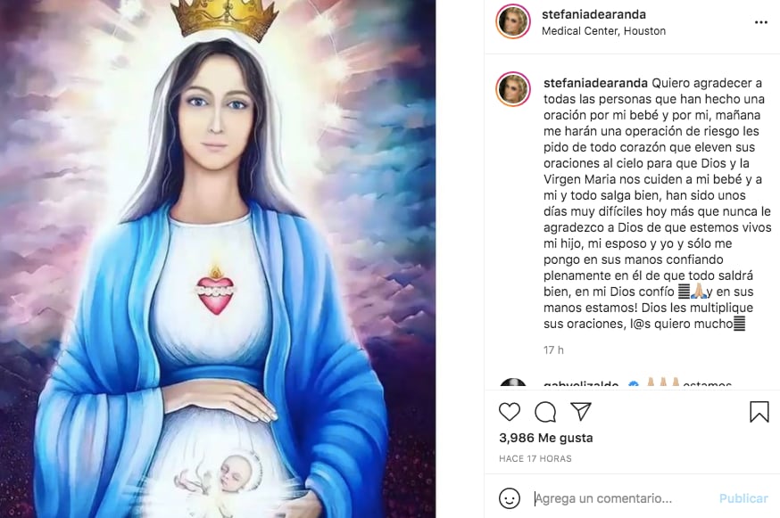Stefanía de Aranda reaparece en redes sociales