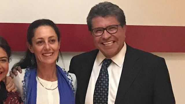 Claudia Sheinbaum y Ricardo Monreal