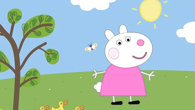 10 dibujos de Suzy Oveja, mejor amiga de Peppa Pig, para colorear e imprimir en casa