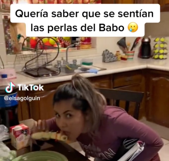 Experimenta con las perlas de Babo de Cartel de Santa