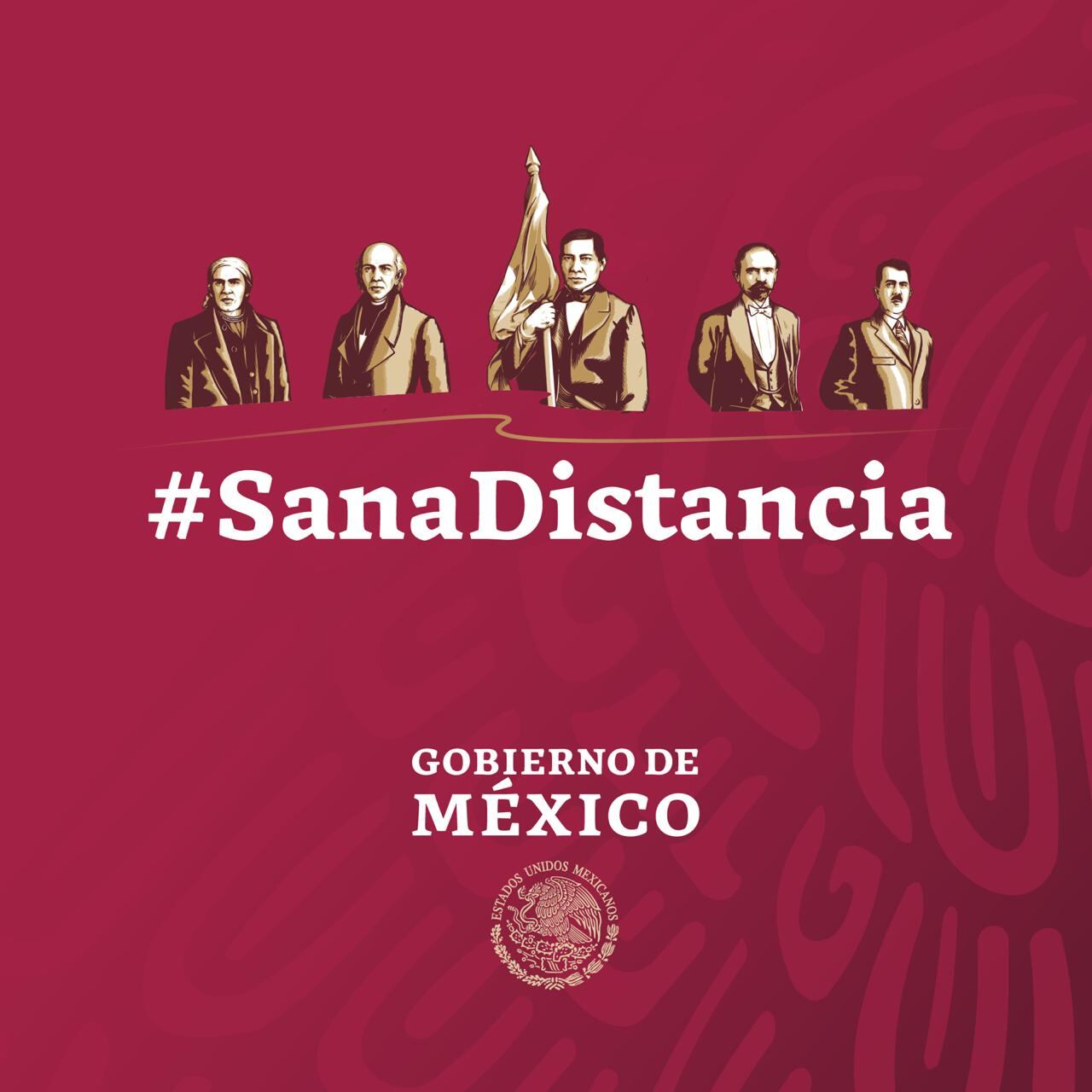 Logo modificado del Gobierno de México.