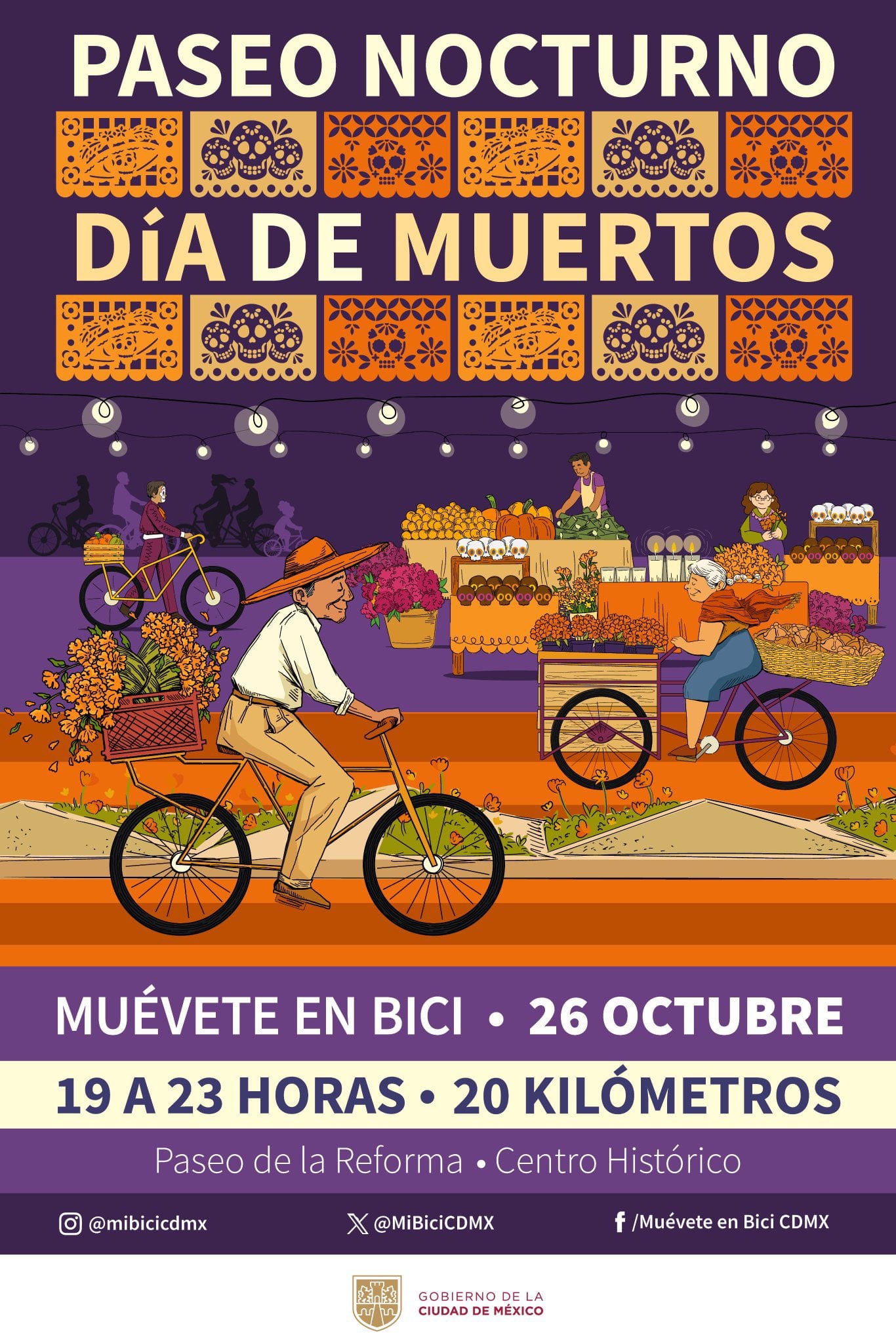 Paseo Nocturno Día de Muertos 2024