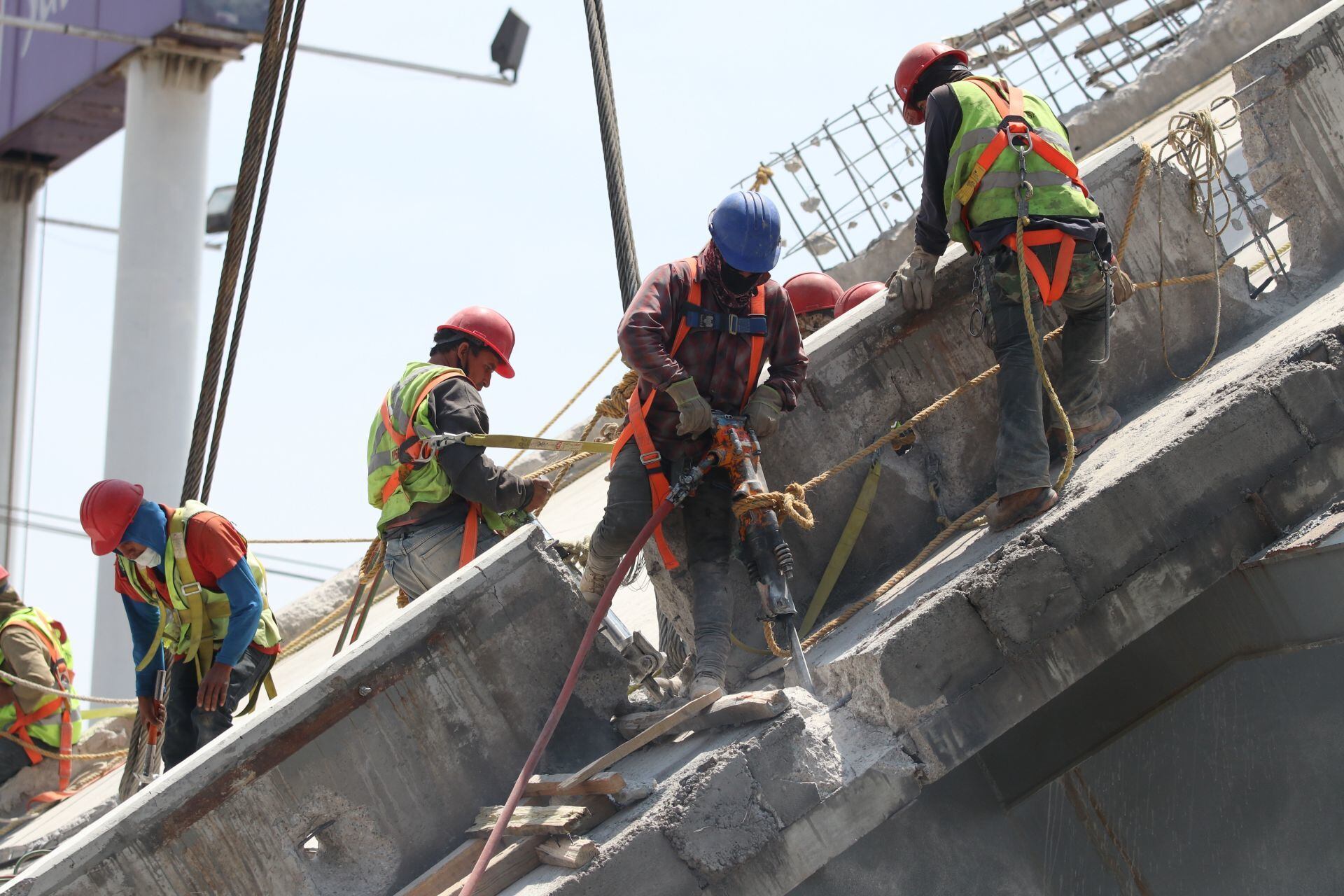 Trabajos remoción Línea 12