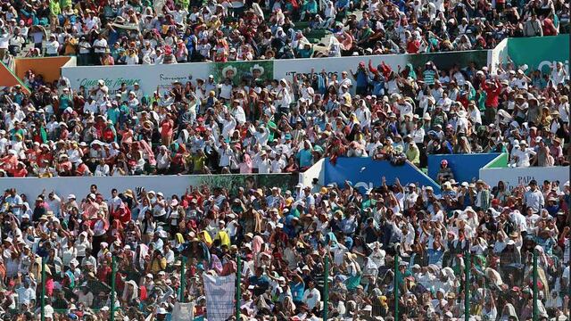 Visita del Papa a Chiapas.