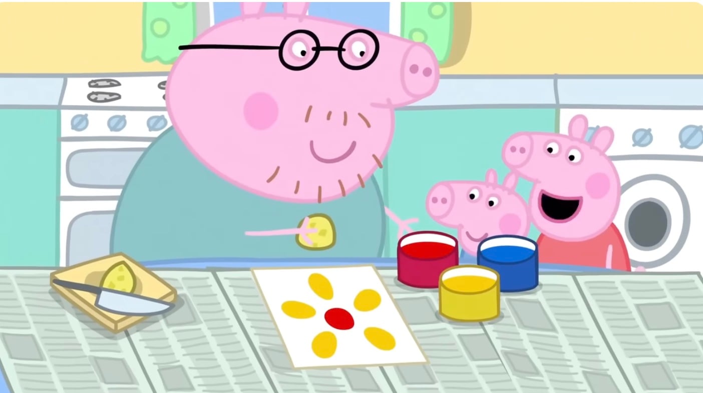 Peppa Pig por Día del Dibujo