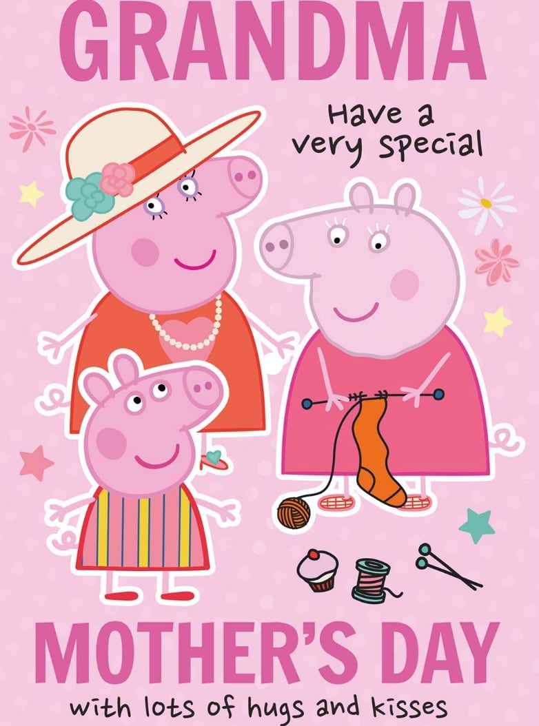 Tarjeta para la abuela del Día de las Madres