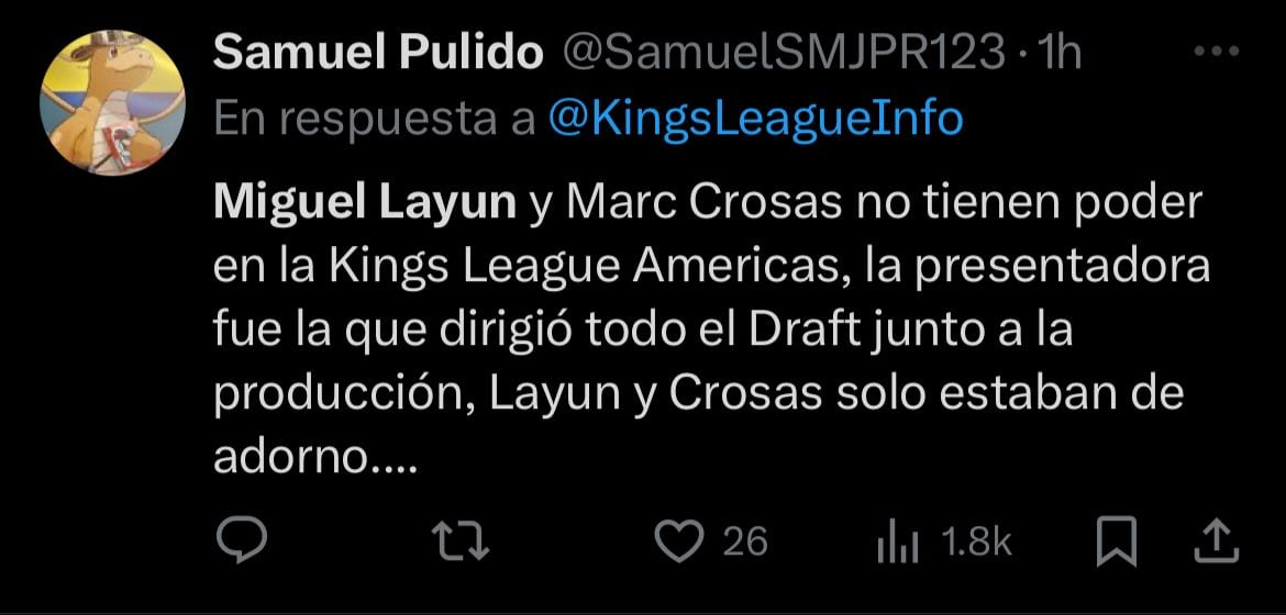 Los fans de la Kings League Américas reventaron la organización del Draft.