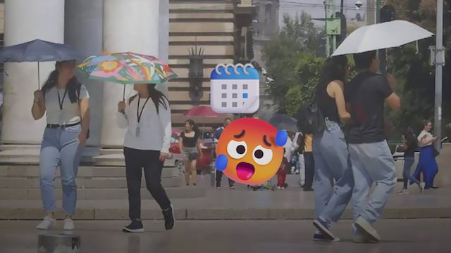 Segunda ola de calor en CDMX del 5 al 8 de mayo
