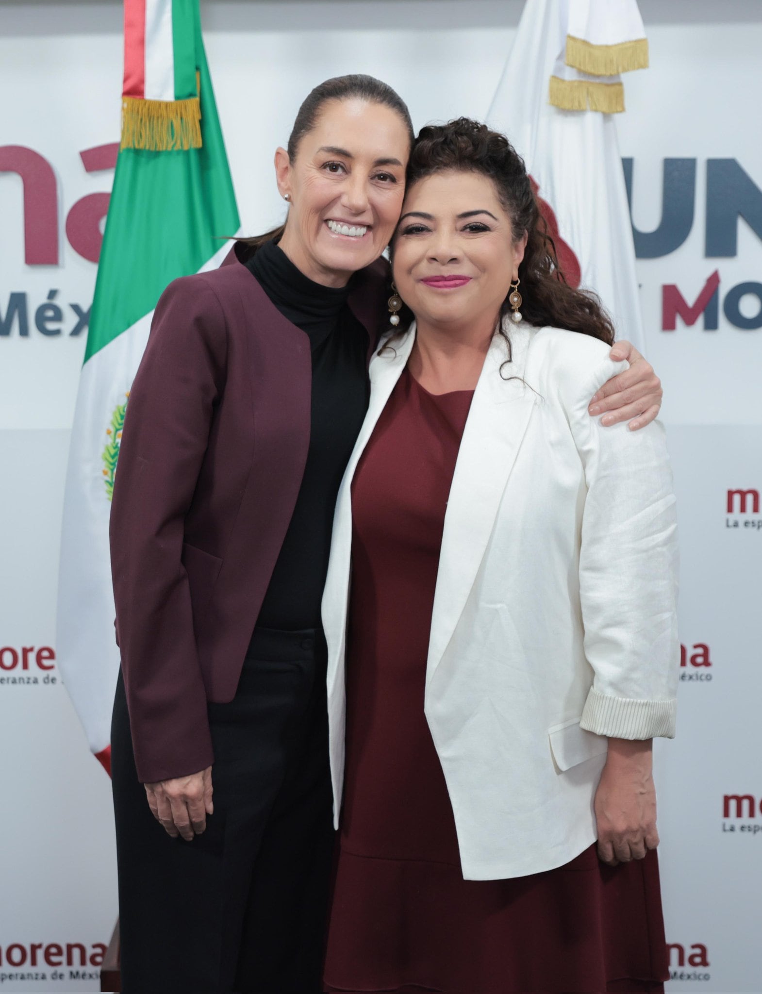 Claudia Sheinbaum y Clara Brugada