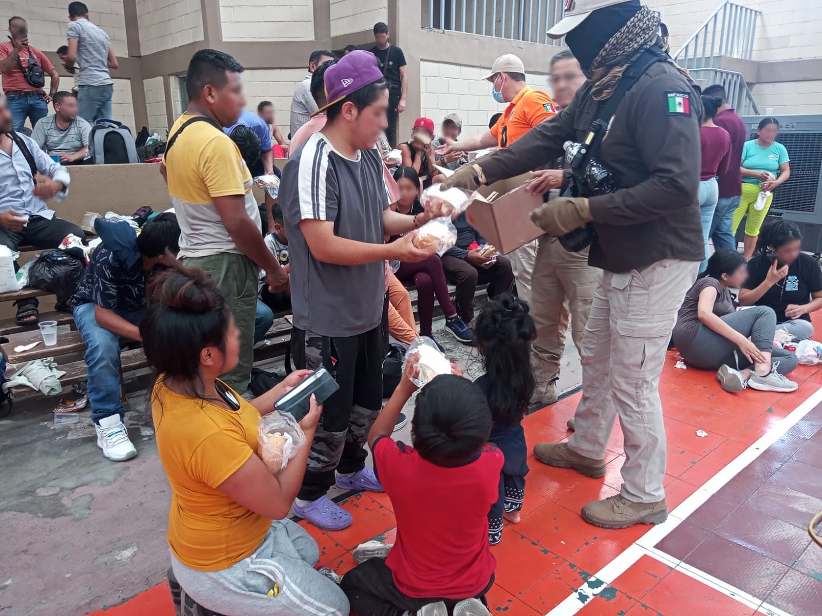 Migrantes en Sonoyta, Sonora