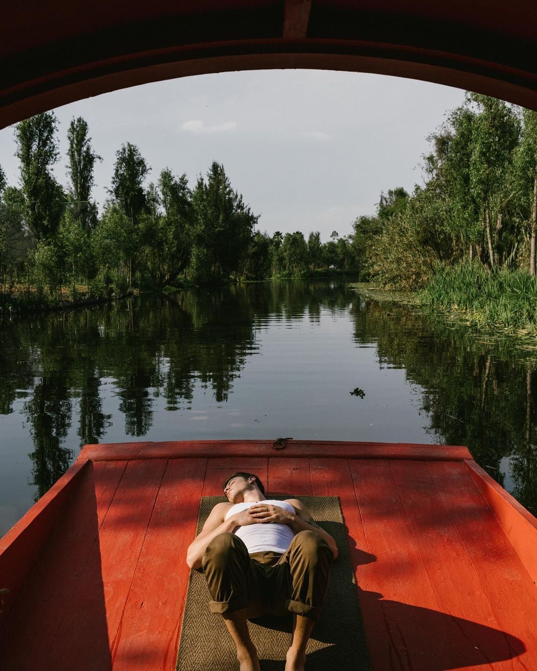 Shawn Mendes en Xochimilco