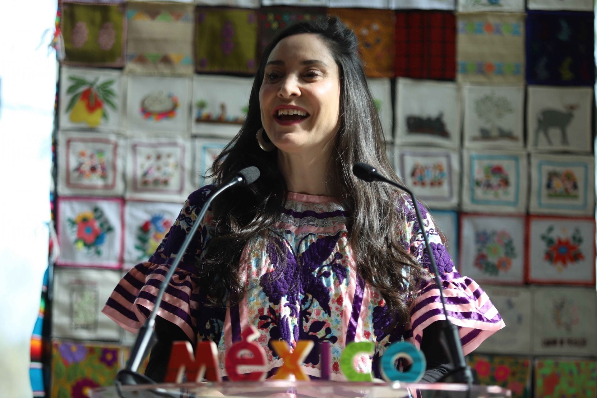 Claudia Curiel de Icaza, titular de la Secretaría de Cultura.