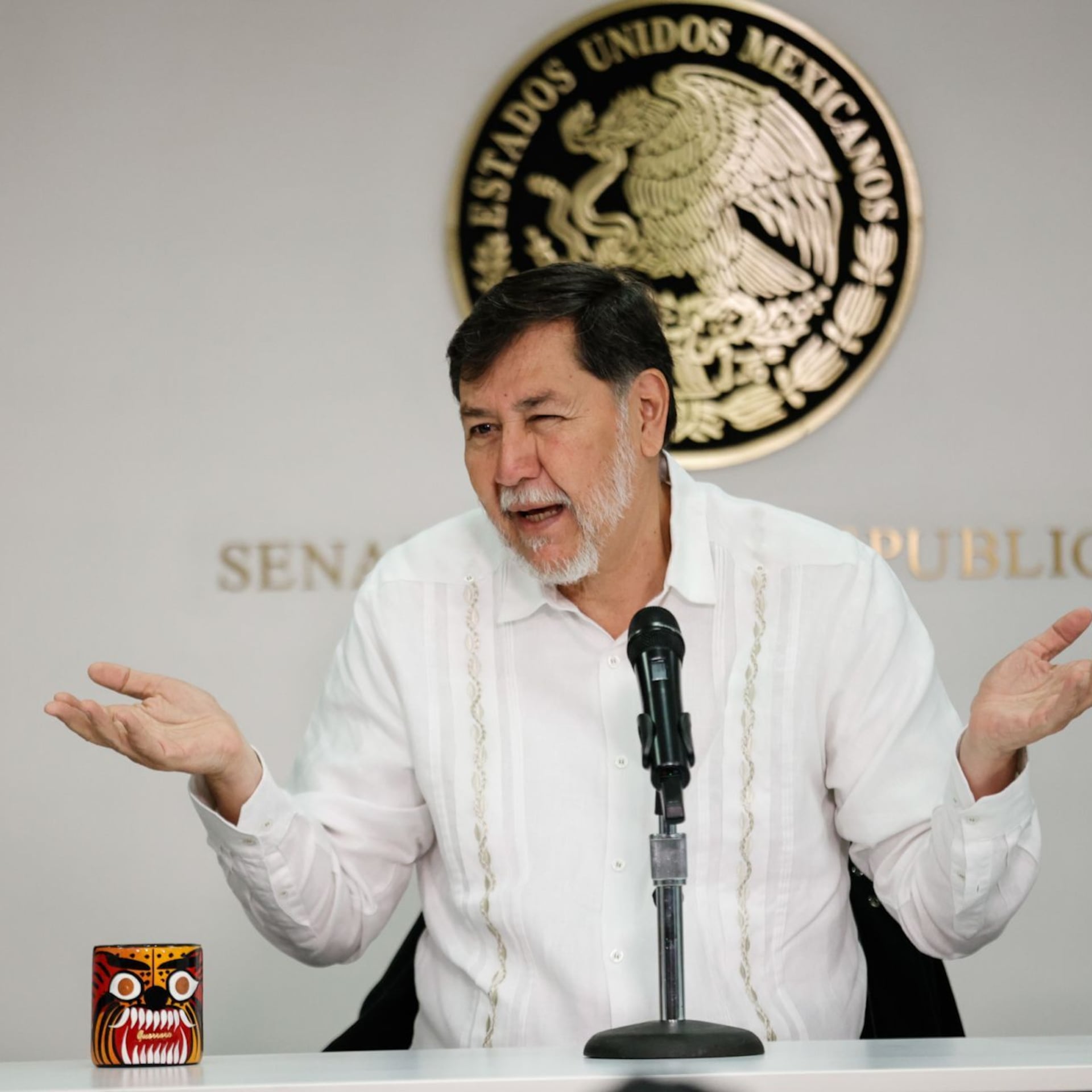 Fernández Noroña se pronuncia contra designación de Higinio Martínez en el Senado:“rompo la unanimidad del silencio”
