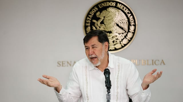 Gerardo Fernández Noroña ofreció conferencia de prensa para hablar sobre su licencia de permiso por 12 días para viajar a Palestina