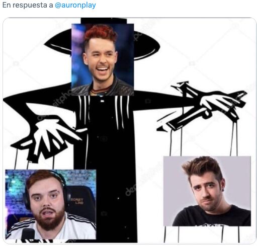 Memes de la pelea entre Ibai Llanos y AuronPlay