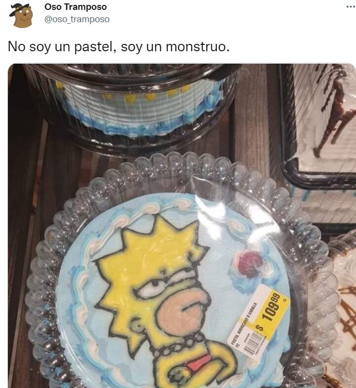 Pastel de Lisa Simpson