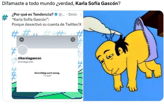 Karla Sofía Gascón cierra su cuenta de X y los memes festejan