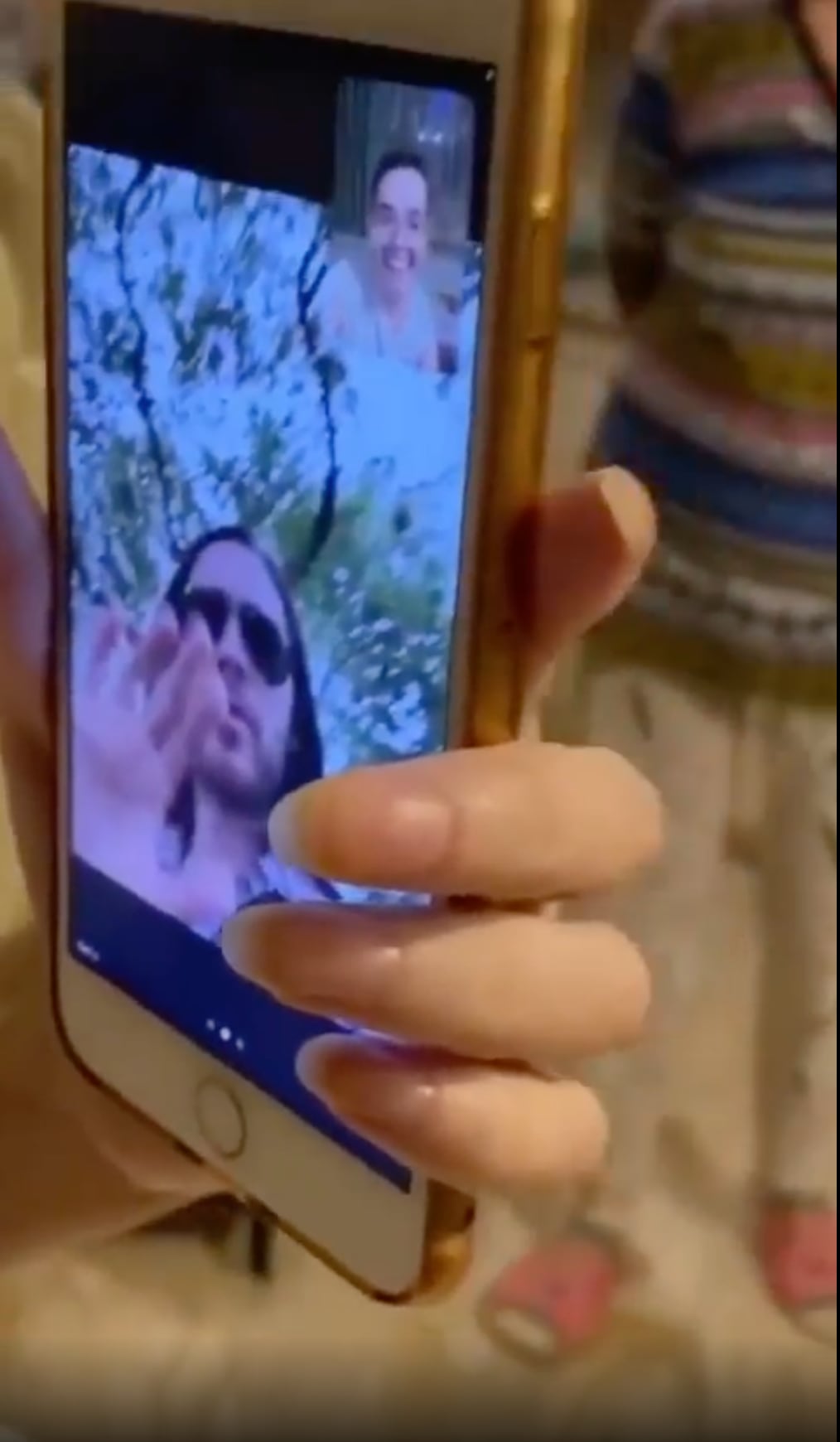 Jared Leto sorprende a fan con videollamada