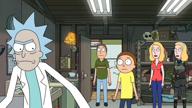 Escena de Rick y Morty temporada 6