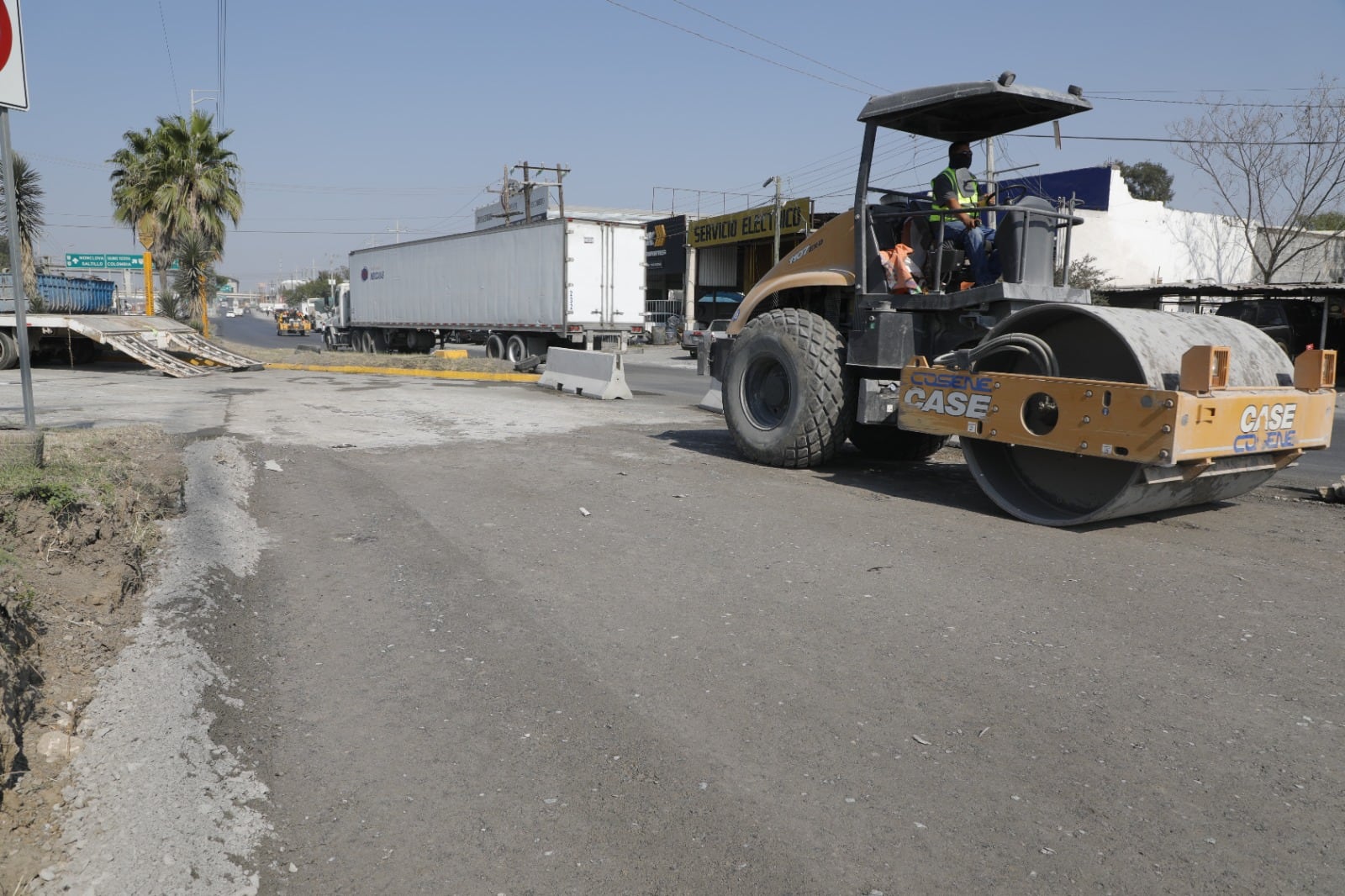 Escobedo avanza en la modernización del Distribuidor Vial Triángulo Norte