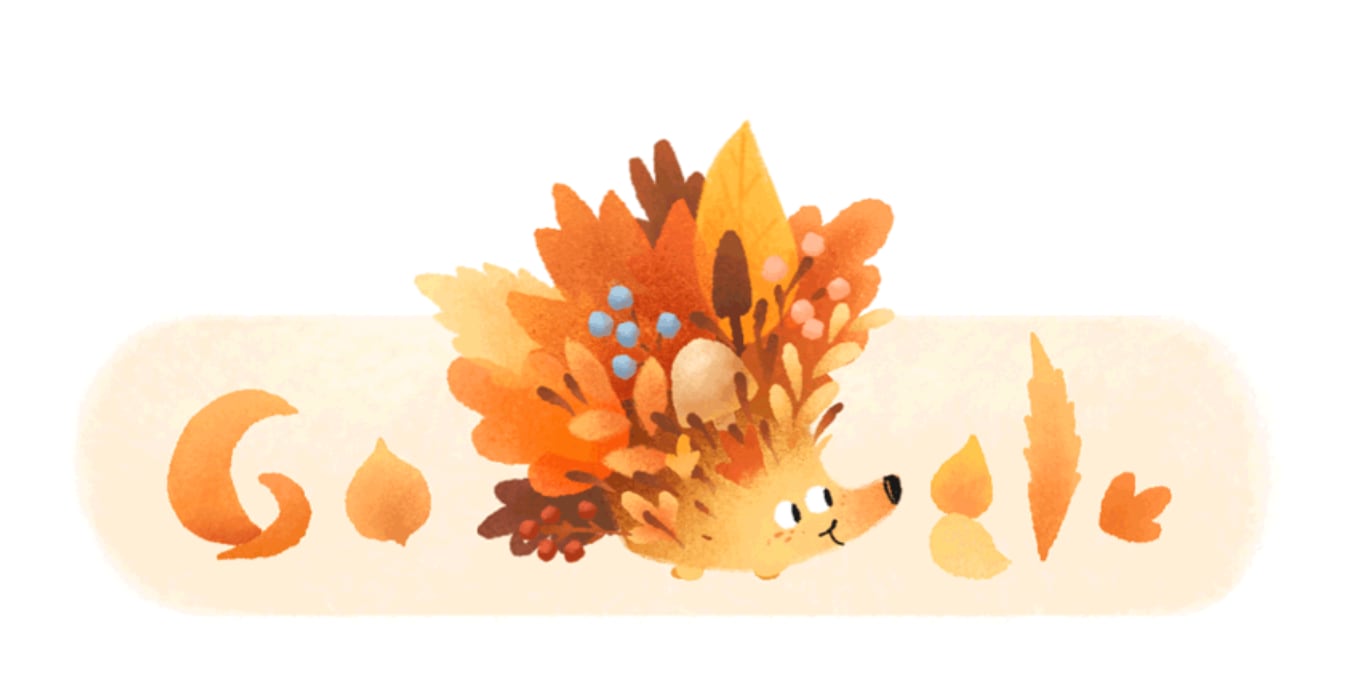 Doodle de Google por el equinoccio de otoño