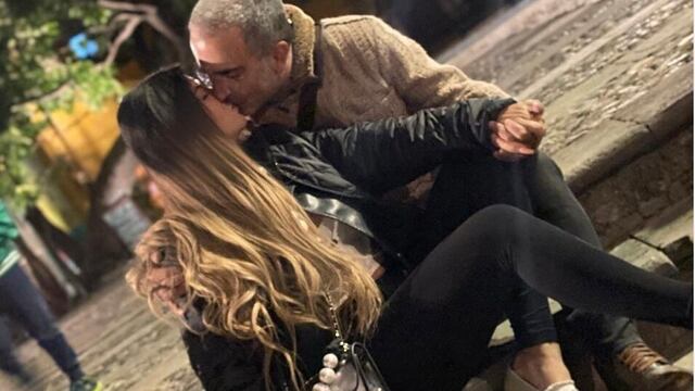 Mariana González y Vicente Fernández Jr.