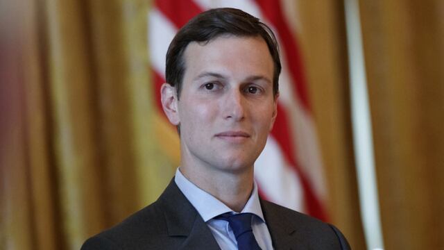 Jared Kushner. Enviado de Trump.