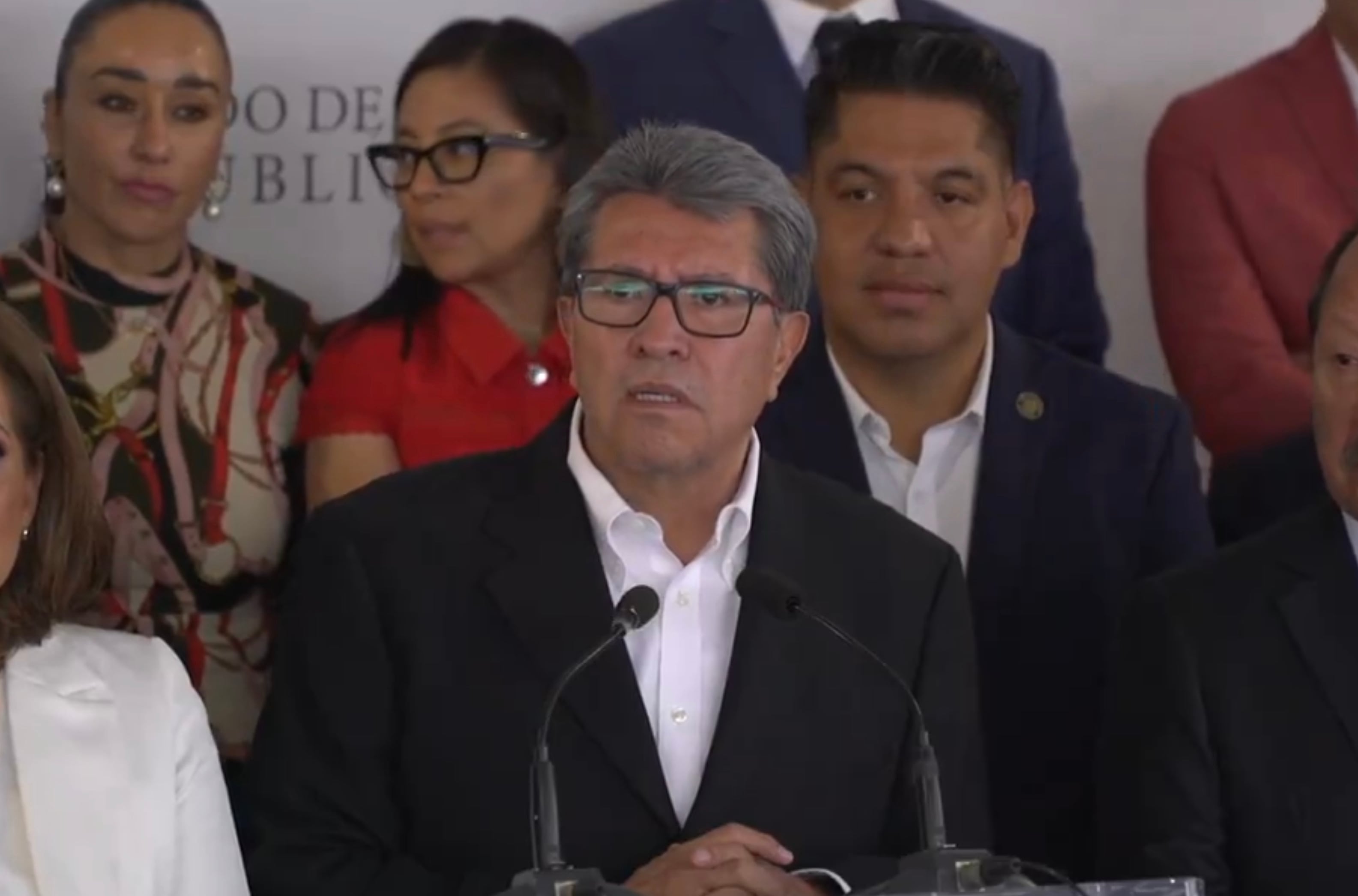 Ricardo Monreal revela de qué hablaron legisladores con Claudia Sheinbaum