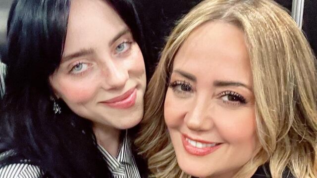 Billie Eilish y Andrea Legarreta