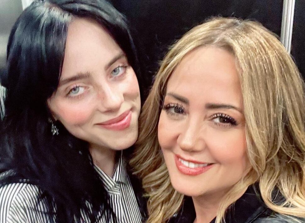 Billie Eilish y Andrea Legarreta