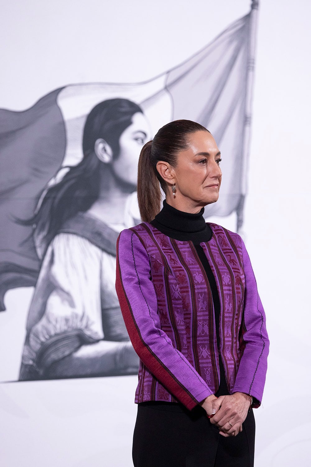 Claudia Sheinbaum en su conferencia mañanera