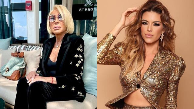 Laura Bozzo y Alicia Machado.