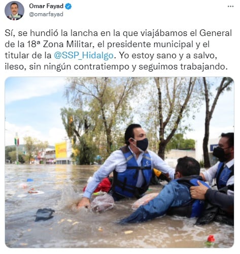 Tuit de Omar Fayad