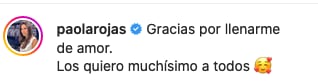 Paola Rojas se despide de su noticiero "Al aire con Paola".
