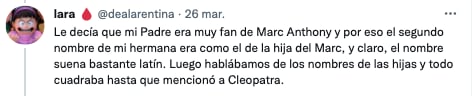 Confunden a Marc Anthony con el amante de Cleopatra, Marco Antonio