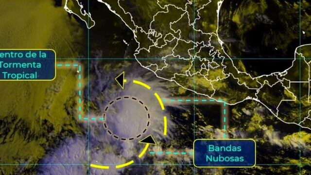 Tormenta tropical 'Andrés'
