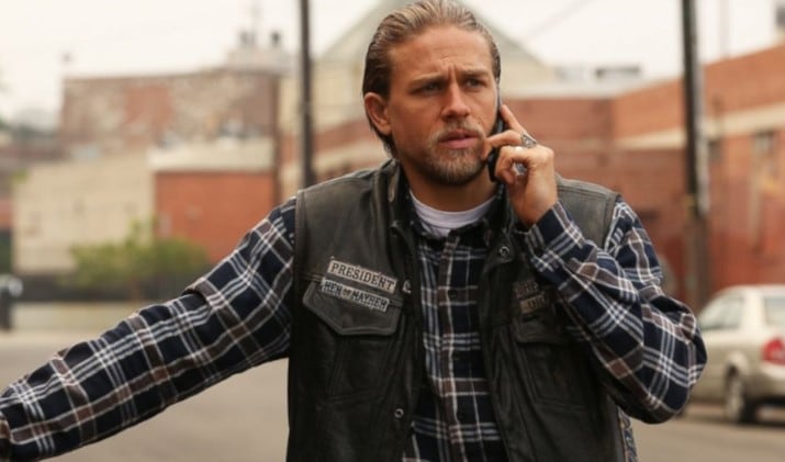 Charlie Hunnam en Sons of Anarchy