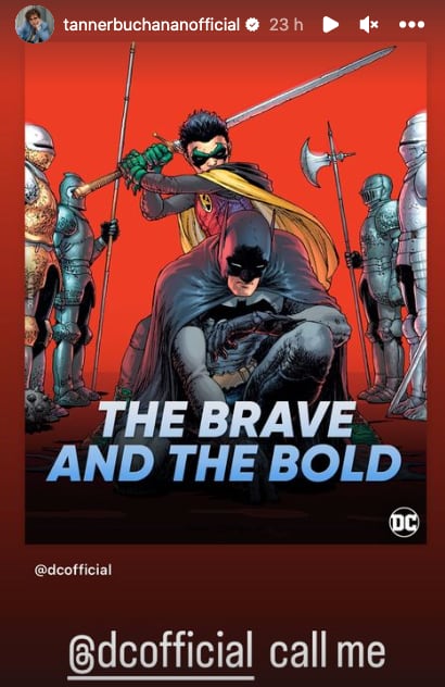 Tanner Buchanan quiere ser el Robin de Damian Wayne en la nueva película de James Gunn
