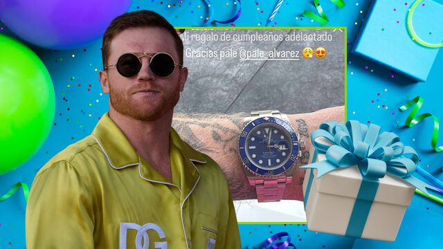 El regalo de cumpleaños del Canelo Álvarez que vale casi un millón de pesos